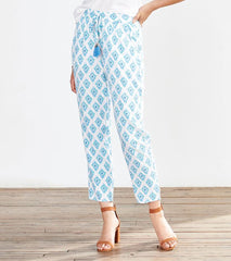 Women Pauline Pants - Reflected Raindrops | Hatley Bottoms
