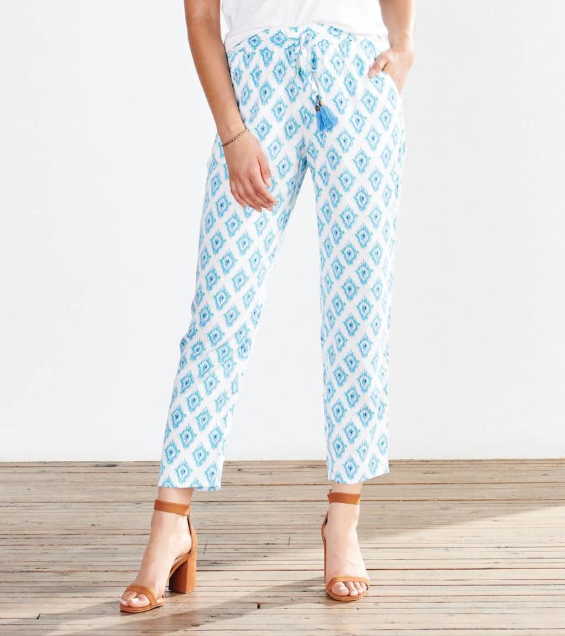 Women Pauline Pants - Reflected Raindrops | Hatley Bottoms