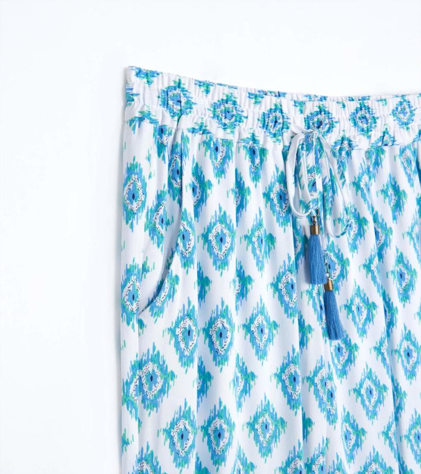 Women Pauline Pants - Reflected Raindrops | Hatley Bottoms