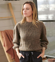 Women Piper Sweater - Bear Cub | Hatley Sweaters