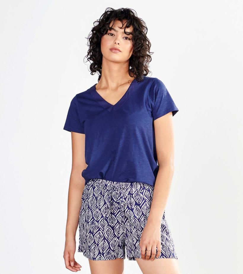 Women River Tee - Patriot Blue | Hatley Tops