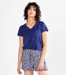 Women River Tee - Patriot Blue | Hatley Tops