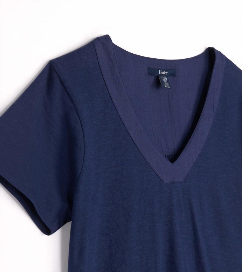 Women River Tee - Patriot Blue | Hatley Tops