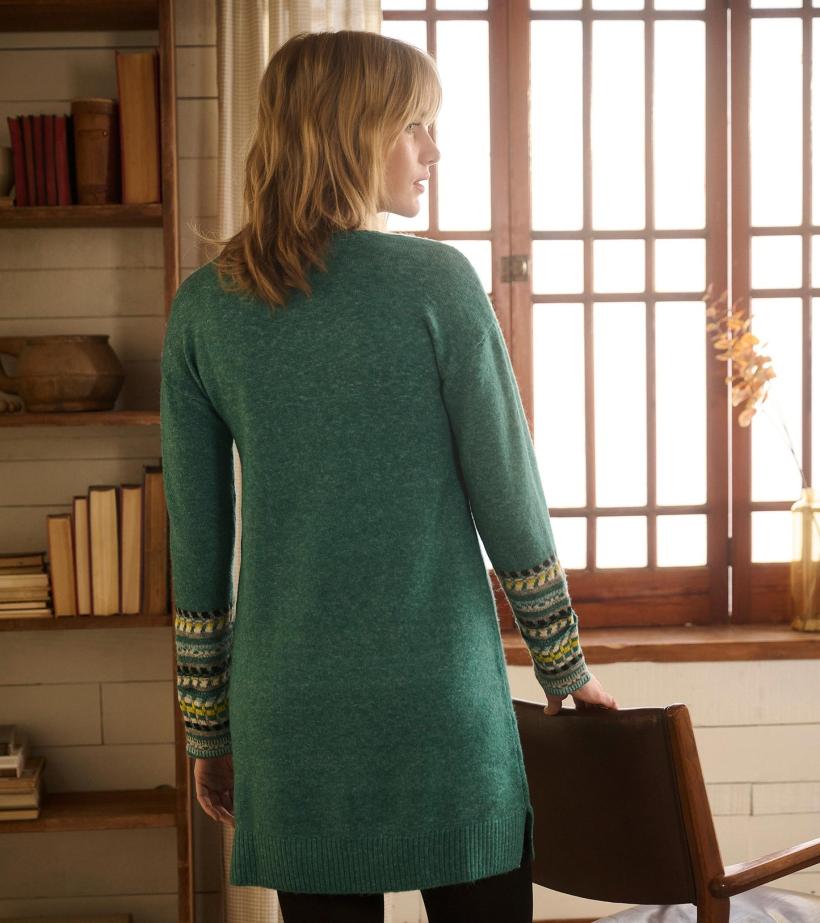 Women Sadie Sweater Dress - Forest Green | Hatley Dresses