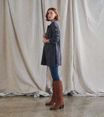 Women Sweater Blazer - Charcoal Grey | Hatley Sweaters