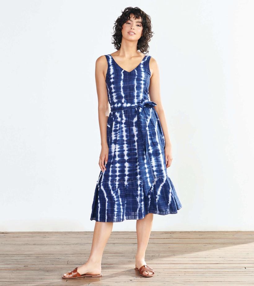 Women Sydney Midi Dress - Windowpane | Hatley Dresses