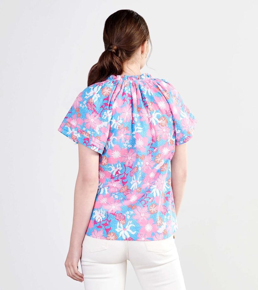 Women Sylvie Blouse - Wild Garden | Hatley Tops