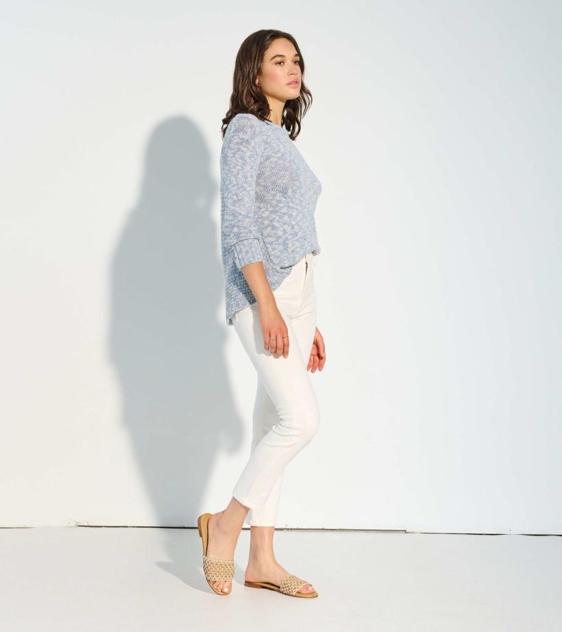 Women Tenley Sweater - Vista Blue | Hatley Sweaters