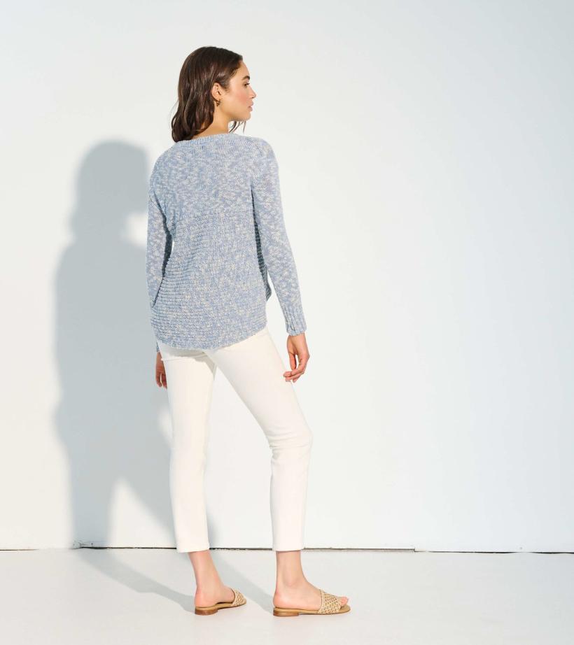 Women Tenley Sweater - Vista Blue | Hatley Sweaters