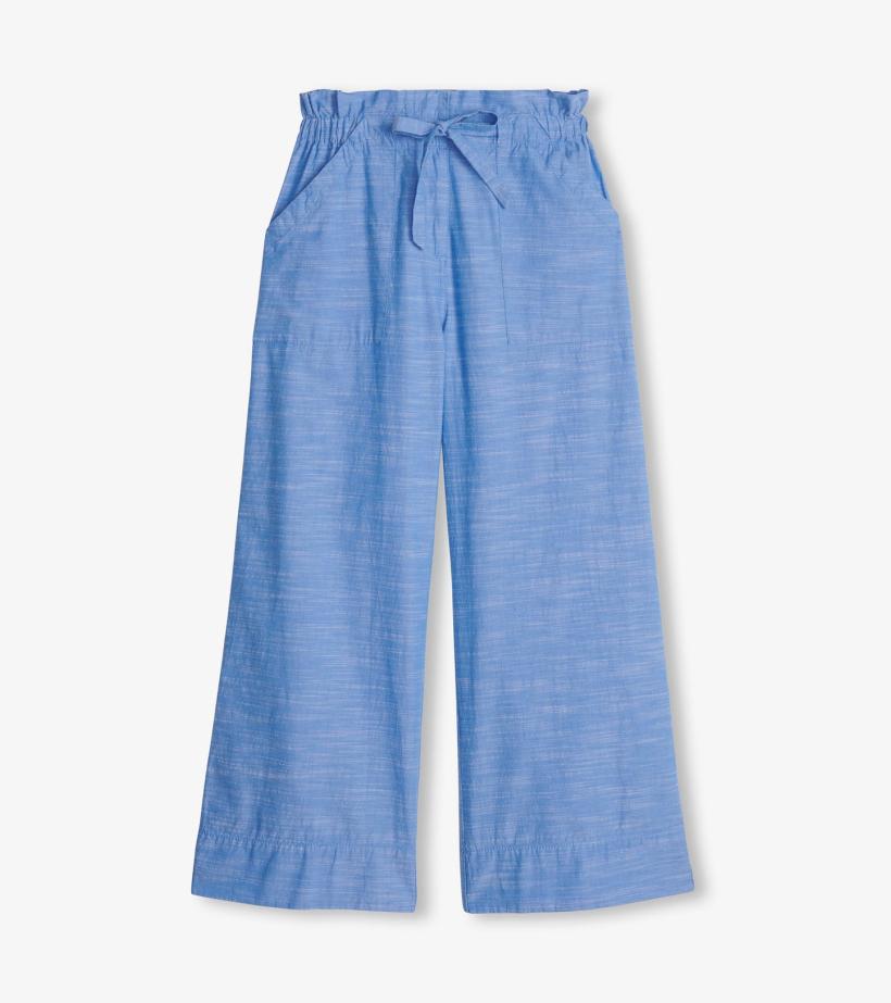 Women Tie Front Pants - Chambray | Hatley Bottoms