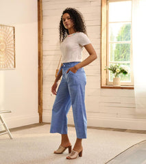 Women Tie Front Pants - Chambray | Hatley Bottoms